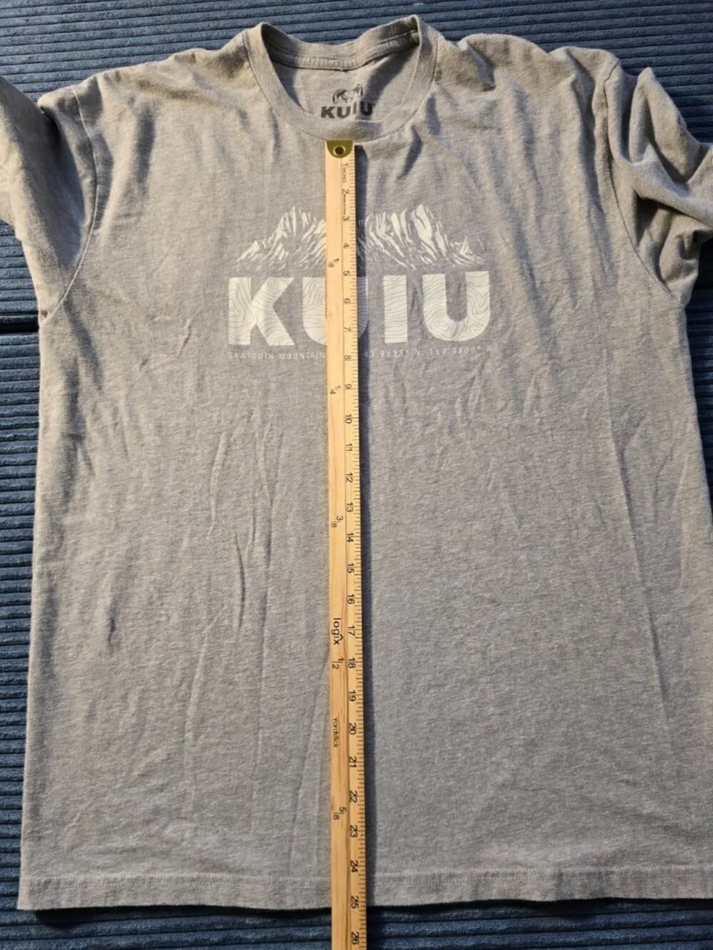 KUIU Sawtooth Mountain Range T‑Shirt Men’s Gray Large | Hunting Outdoor Perform - Picture 5 of 10